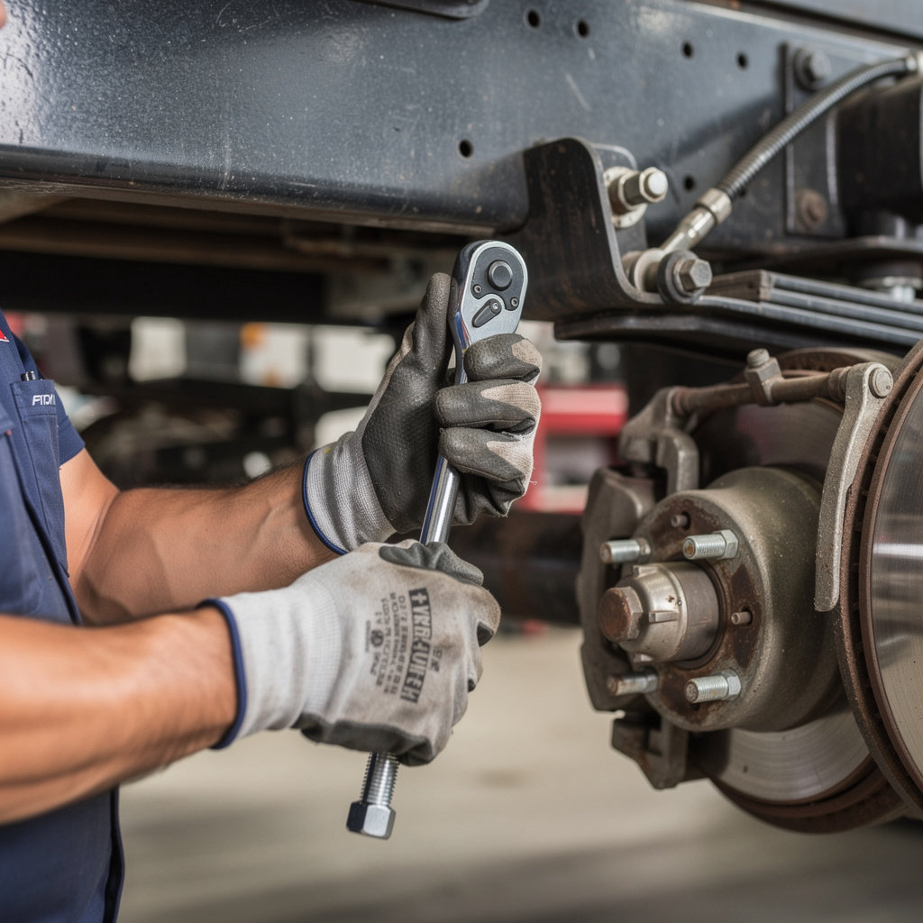 TRS ROLL-OFFS technician performing expert truck and trailer repair service in Canton, Ohio