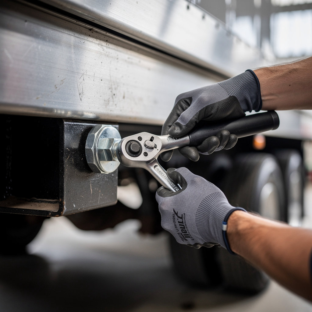 TRS ROLL-OFFS skilled technician performing expert truck and trailer repair in Canton, Ohio